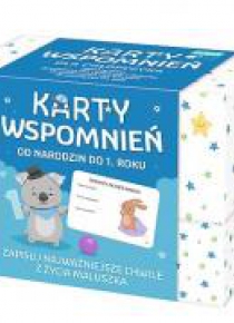 Karty Wspomnień Chłopięce TREFL