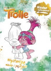 Wodne kolorowanie. Trolle