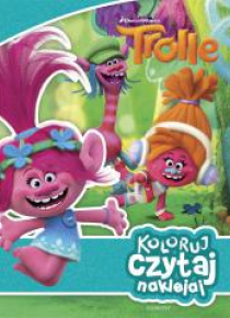 Koloruj, czytaj, naklejaj. Trolle