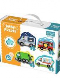 Puzzle Baby Classic - Pojazdy i zawody TREFL
