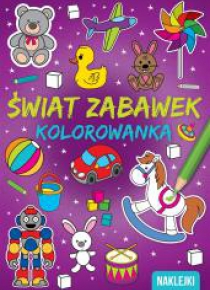 Kolorowanka A4 Świat zabawek