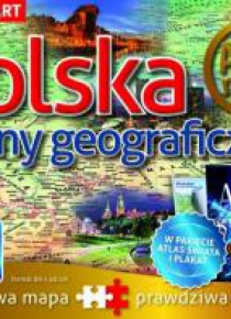 Puzzle: Polska-krainy geograficzne+atlas