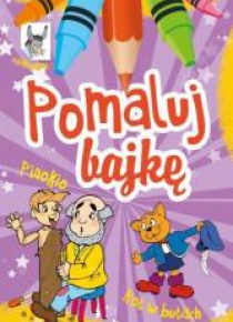Pomaluj bajkę. Pinokio. Kot w butach