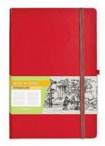 Notes A5 Kratka Romantyzm Czerwony ANTRA