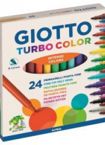 Pisaki Turbo Color 24 kolory GIOTTO