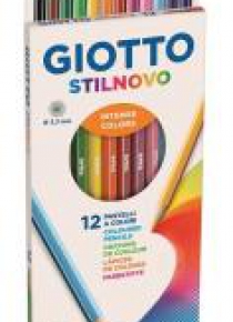 Kredki Stilnovo Intense 12 kolorów GIOTTO