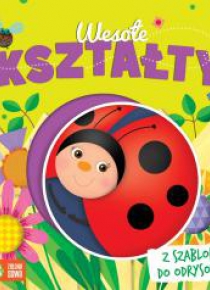 Książki z szablonami. Wesołe kształty