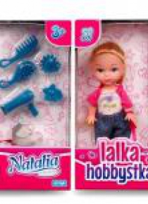Lalka Natalia z pieskiem