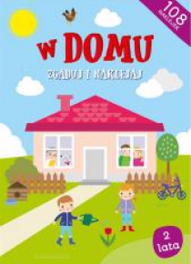 Zgaduj i naklejaj. W domu