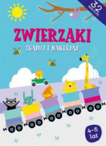 Zgaduj i naklejaj. Zwierzaki