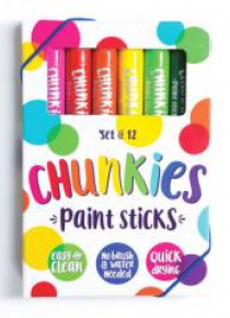 Farba w kredce Chunkies Paint Sticks 12 sztuk