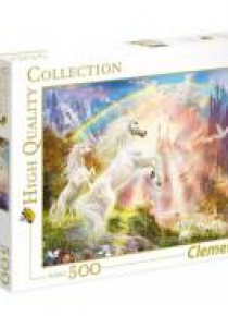 Puzzle 500 Sunset Unicorns