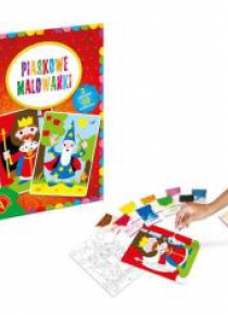 Piaskowe malowanki - Król i Czarodziej ALEX