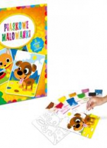 Piaskowe malowanki - Piesek i Kotek ALEX