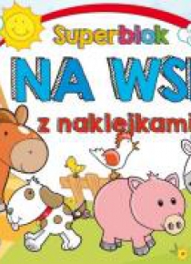 Superblok z naklejkami. Na wsi