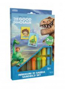 Kolorowy piasek - Dino