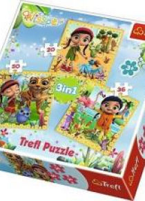 Puzzle 3w1 Wspólne podróże M4E Wissper TREFL