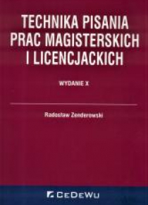 Technika pisania prac mag. i lic. wyd. 10