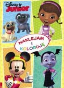 Naklejam i koloruję. Disney Junior