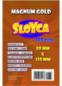 Koszulki Magnum Gold 80x120mm (100szt) SLOYCA