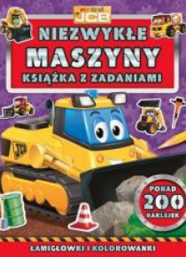 My first JCB Niezwykłe maszyny. Książka z zad.