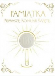 Pamiątka Pierwszej Komunii Świętej (Hostia)