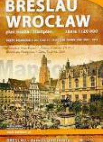 Plan miasta - Wrocław/Breslau 1:20 000