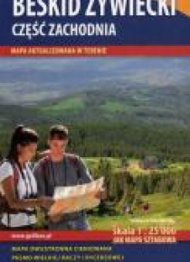 Mapa sztabowa - Beskid Żywiecki- zachód 1:25 000