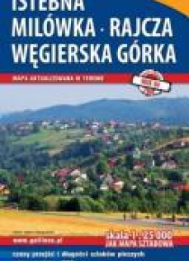Mapa sztabowa -Istebnik,Milówka,Rajcza,Węgierska..