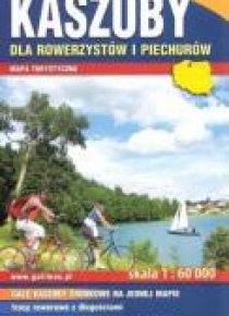 Mapa dla rowerzystów i piechurów - Kaszuby