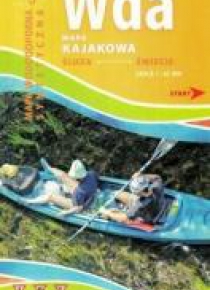 Mapa kajakowa - Wda 1:65 000