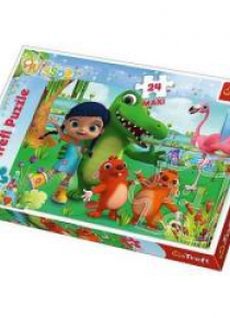 Puzzle 24 maxi Świat pełen przyjaźni TREFL
