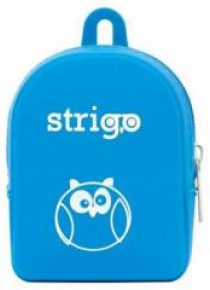 Portfelik silikonowy niebieski STRIGO