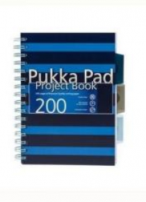 Project Book Navy A5/100K kratka niebieski (3szt)