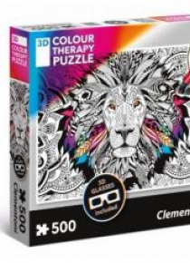 Puzzle 500 3D Color Teraphy Lew