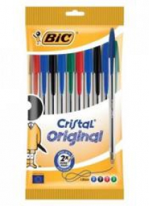 Długopis Cristal Original pouch 10szt mix BIC
