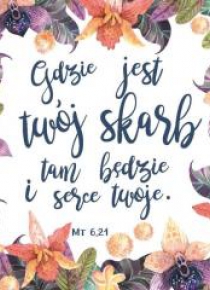 Podstawka korkowa - Gdzie jest skarb twój