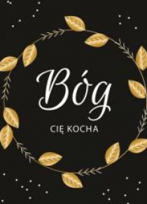 Podstawka korkowa - Bóg Cię kocha