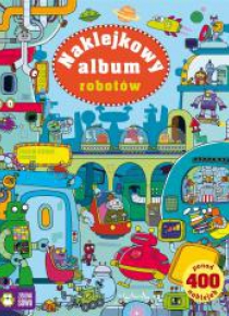 Naklejkowy album robotów