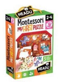 Montessori Moje pierwsze puzzle HEADU