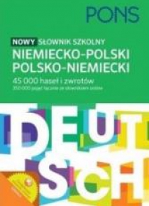 Nowy słownik szkolny niemiecko-polski, pol-niem