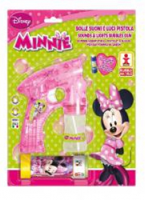 Pistolet do robienia baniek mydlanych duży Minnie