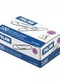 Spinacze ocynkowane 33mm 100szt MILAN