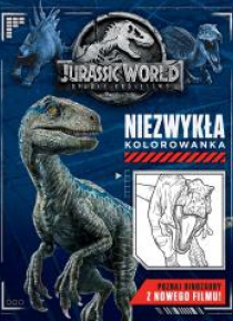 Jurassic World 2. Niezwykła kolorowanka