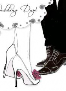 Karnet Swarovski kwadrat CL1204 Ślub buty
