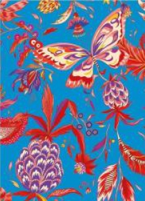Karnet B6 z kopertą Pineapple Paisley