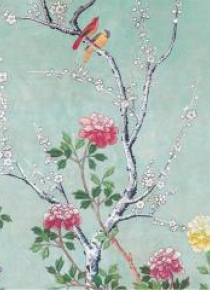 Karnet z kopertą Chinese blossom