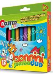 Mazaki dwustronne Bonnini Jumbo 12 kol. NOSTER