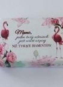 Mini szkatułka na biżuterię - Dla Mamy (biała)