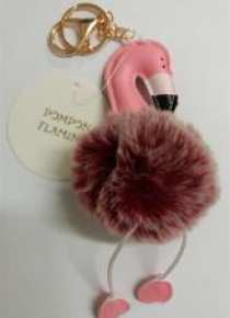 Brelok - Pompon Flaming (bordo)